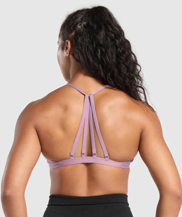 Gymshark Sports Bras*Minimal Sports Bra SoftPurple