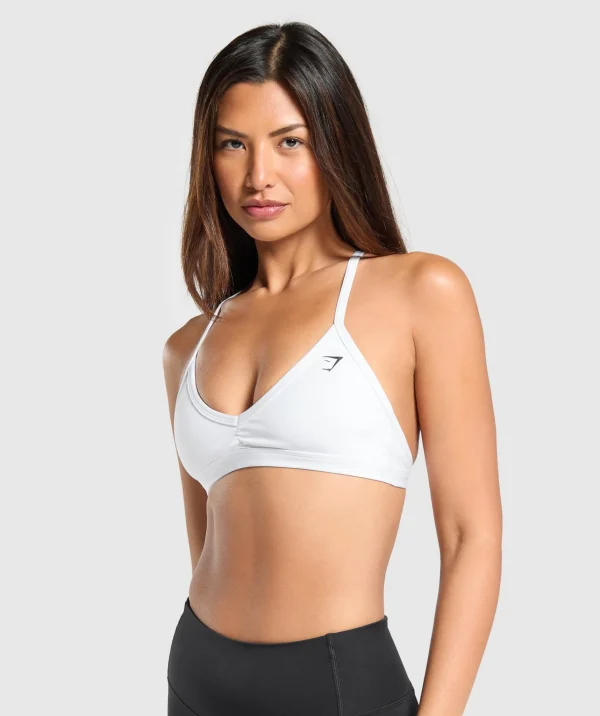 Gymshark Sports Bras*Minimal Sports Bra White