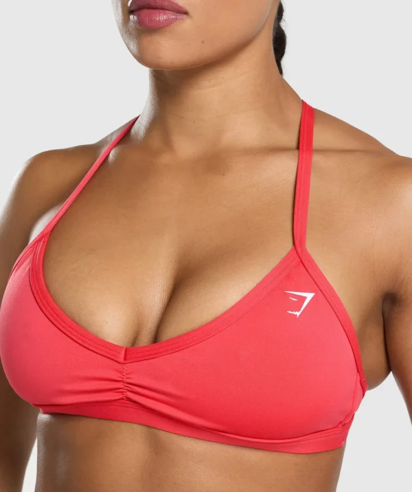 Gymshark Sports Bras*Minimal Sports Bra CoralRed