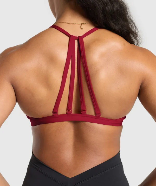 Gymshark Sports Bras*Minimal Sports Bra RepsRed