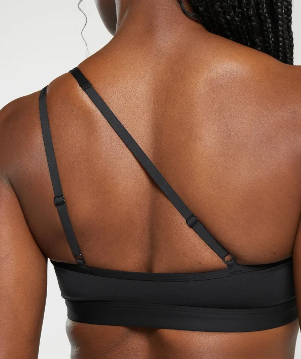 Gymshark Sports Bras*One Shoulder Sports Bra Black