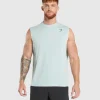 Gymshark Tank Tops*Oversized Performance Tank CoolBlue