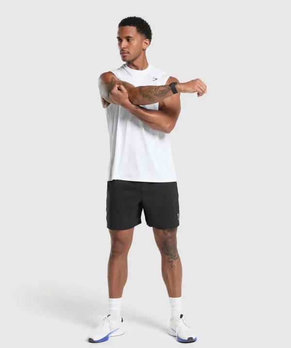 Gymshark Tank Tops*Oversized Performance Tank White