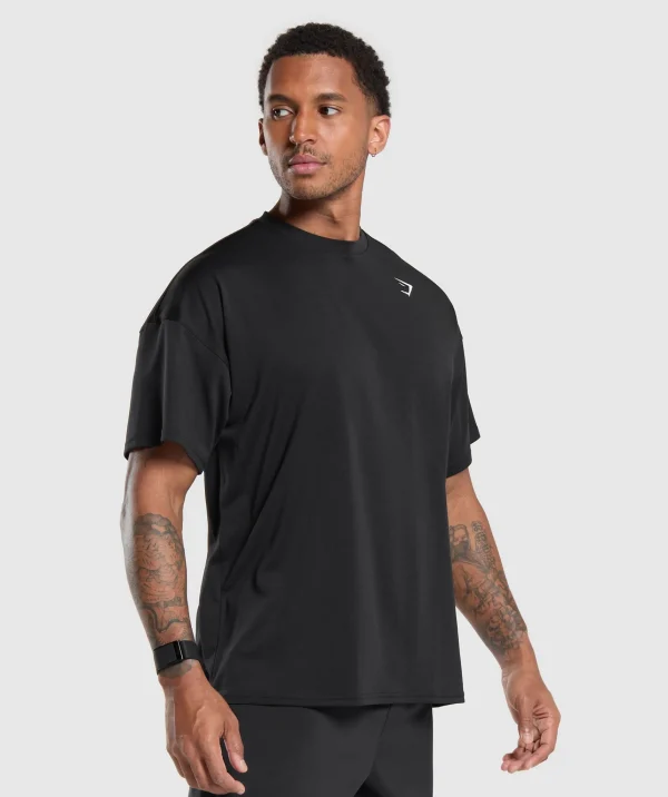 Gymshark T-shirts & Tops*Oversized Performance T-Shirt Black