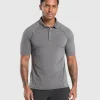 Gymshark T-shirts & Tops*Performance Polo Shirt PitchGrey