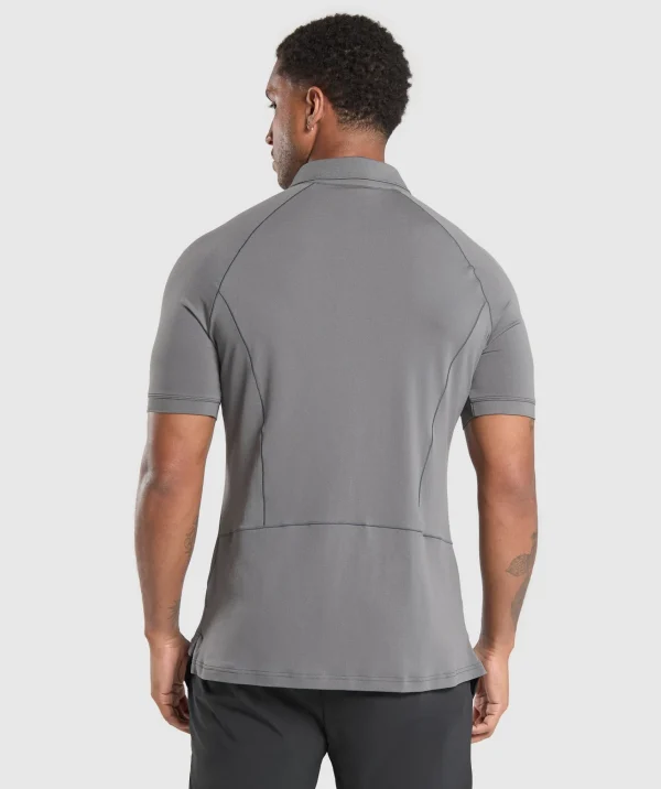 Gymshark T-shirts & Tops*Performance Polo Shirt PitchGrey