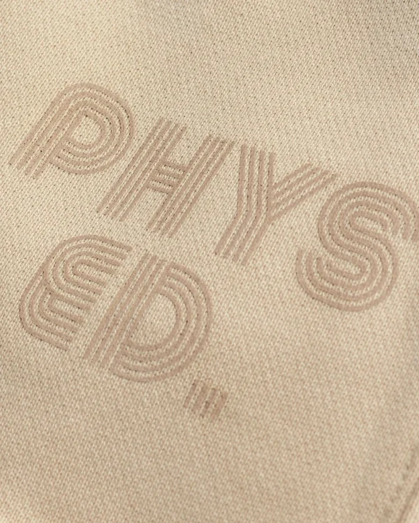 Gymshark Sweatsuits*Phys Ed Graphics Relaxed Sweatshirt VanillaBeige