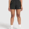 Gymshark Shorts*Pintuck Shorts Black