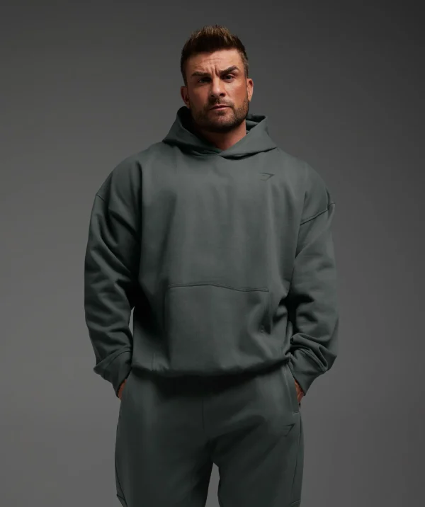 Gymshark Hoodies & Sweatshirts*Power Hoodie SlateTeal