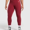 Gymshark Leggings | High-waisted Leggings*Power Leggings RepsRed