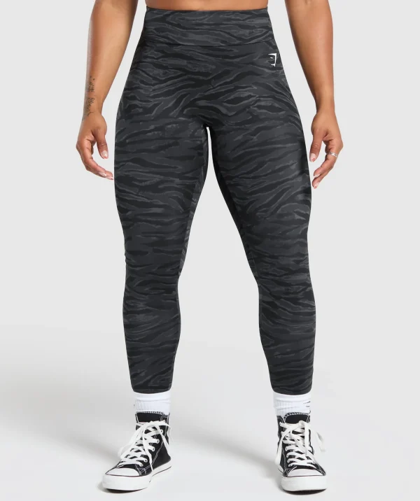 Gymshark Leggings | High-waisted Leggings*Power Leggings AsphaltGreyPrint