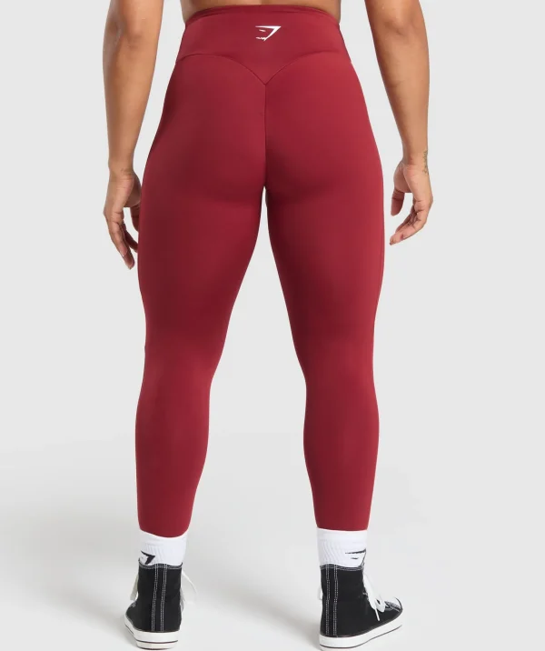 Gymshark Leggings | High-waisted Leggings*Power Leggings RepsRed