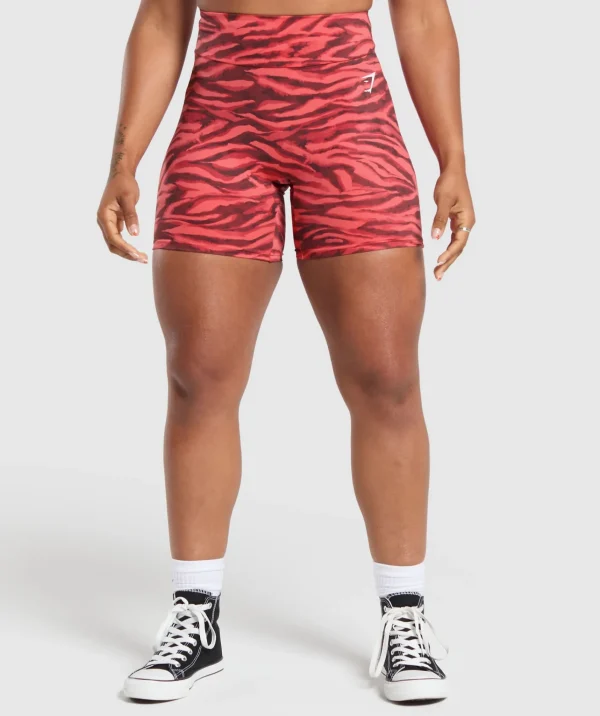 Gymshark Shorts*Power Tight Shorts VarsityPinkPrint