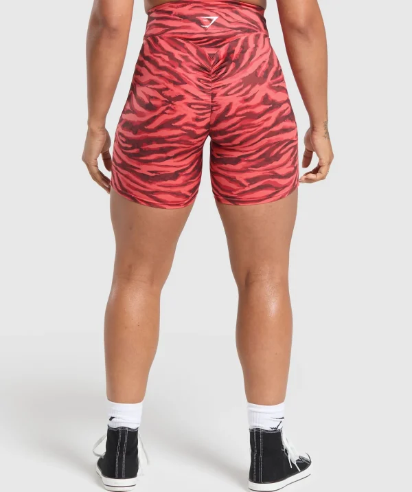 Gymshark Shorts*Power Tight Shorts VarsityPinkPrint