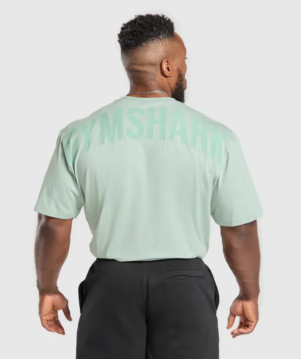 Gymshark T-shirts & Tops*Power T-Shirt CoolTurquoise