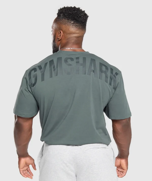 Gymshark T-shirts & Tops*Power T-Shirt SlateTeal