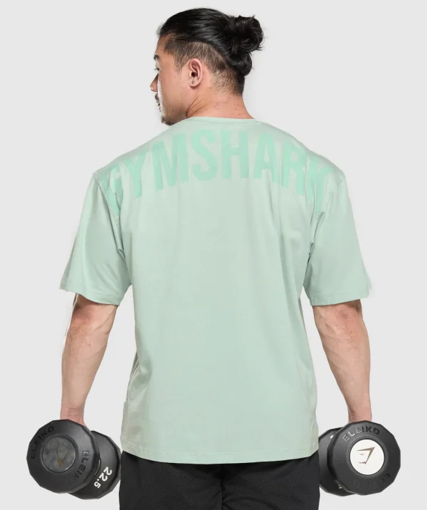 Gymshark T-shirts & Tops*Power T-Shirt CoolTurquoise