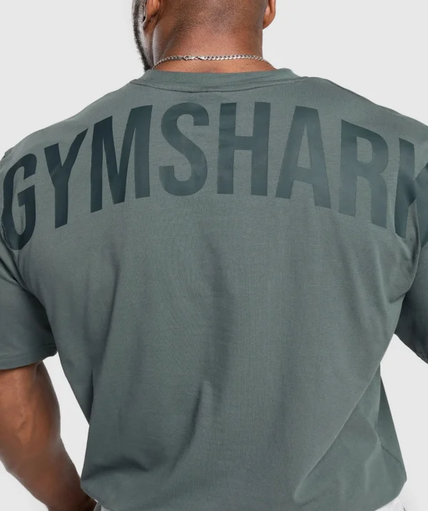 Gymshark T-shirts & Tops*Power T-Shirt SlateTeal