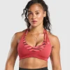 Gymshark Sports Bras*Power x T Back Sports Bra VarsityPink