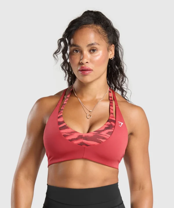 Gymshark Sports Bras*Power x T Back Sports Bra VarsityPink