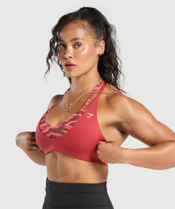 Gymshark Sports Bras*Power x T Back Sports Bra VarsityPink