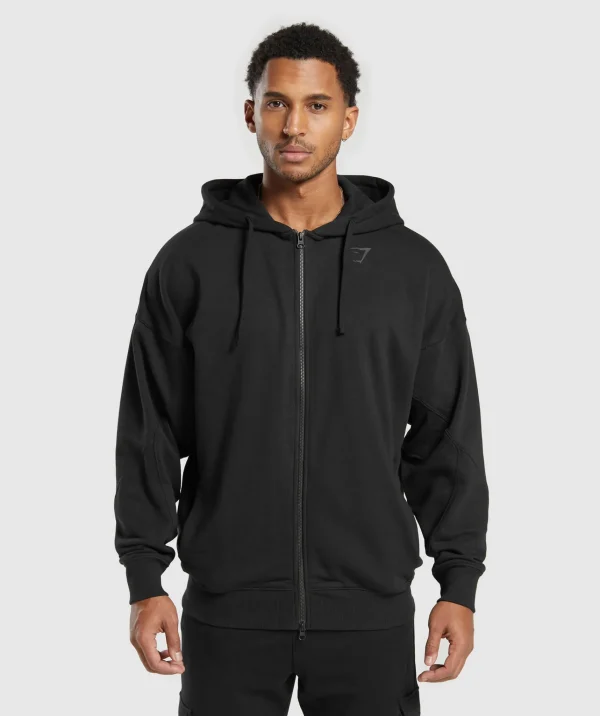 Gymshark Hoodies & Sweatshirts*Power Zip Hoodie Black