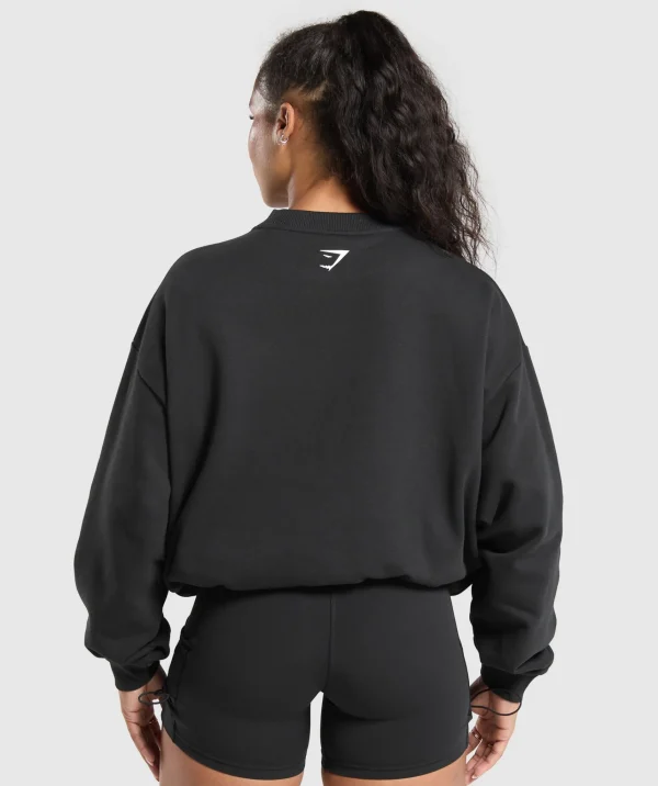 Gymshark Hoodies & Sweatshirts*Powered By Pre Sweatshirt Black