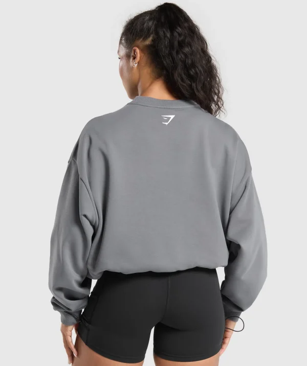 Gymshark Hoodies & Sweatshirts*Powered By Pre Sweatshirt BrushedGrey