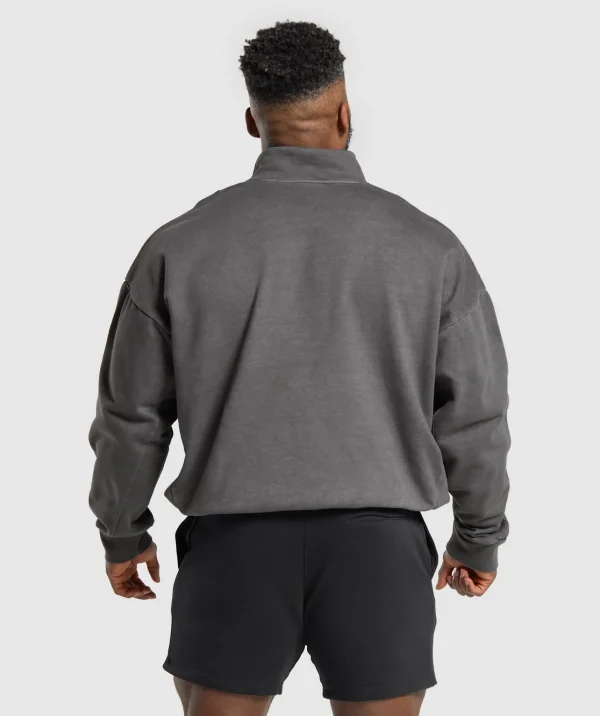 Gymshark Hoodies & Sweatshirts*Premium Legacy 1/4 Zip Black