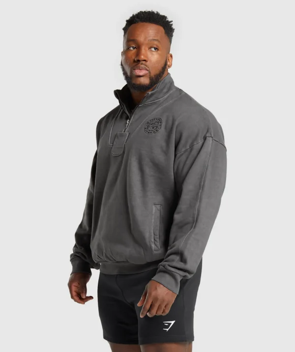 Gymshark Hoodies & Sweatshirts*Premium Legacy 1/4 Zip Black