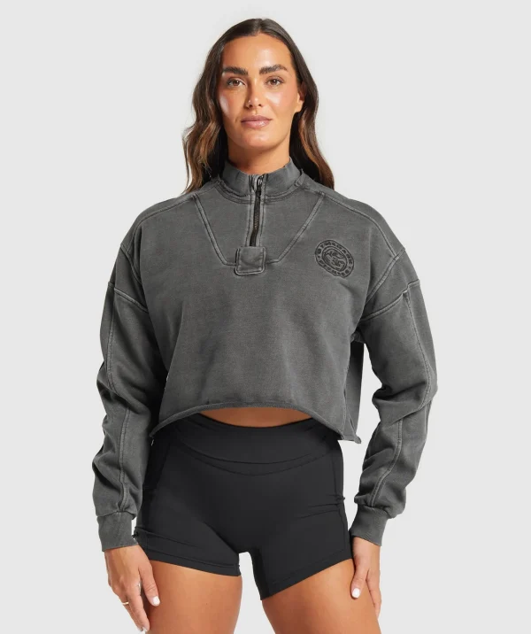 Gymshark Hoodies & Sweatshirts*Premium Legacy Sweatshirt Black