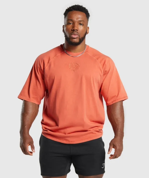 Gymshark T-shirts & Tops*Premium Legacy T-Shirt MutedOrange