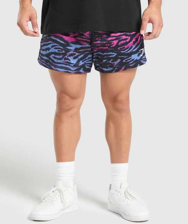 Gymshark Shorts*Printed Mesh 5" Shorts PhysicalPink