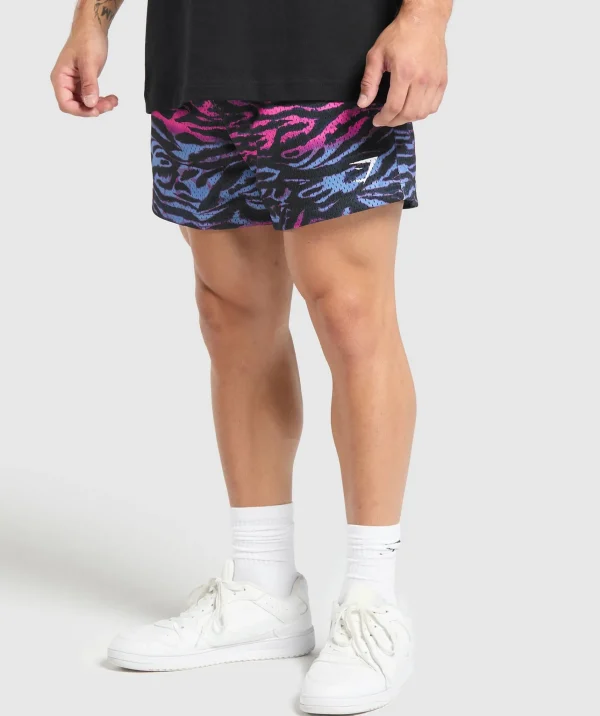 Gymshark Shorts*Printed Mesh 5" Shorts PhysicalPink