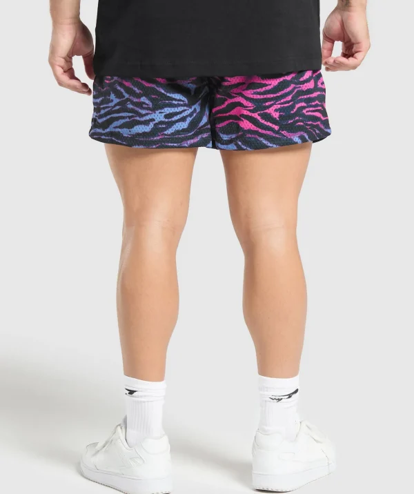 Gymshark Shorts*Printed Mesh 5" Shorts PhysicalPink