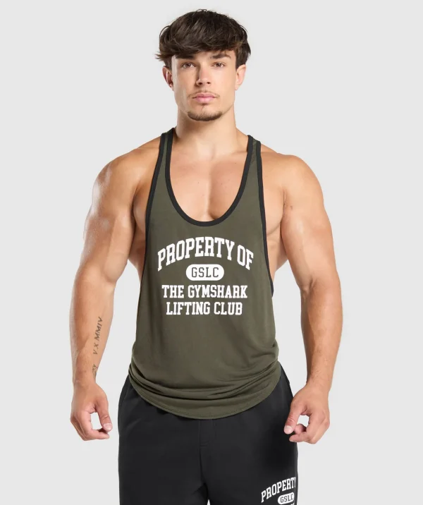 Gymshark Stringers*Property Of Stringer WeightedGreen