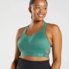 Gymshark Sports Bras*Racerback High Support Sports Bra, B/C-E/F HoyaGreen