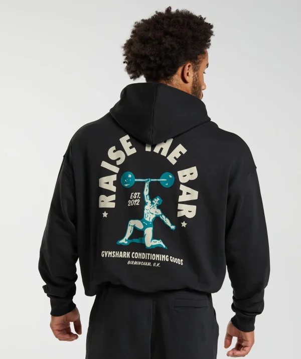 Gymshark Hoodies & Sweatshirts | T-shirts & Tops*Raise the Bar Hoodie Black