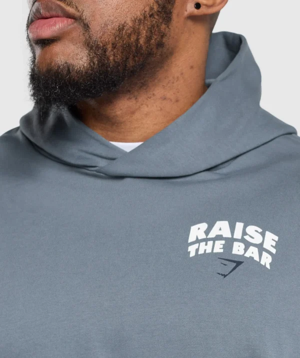 Gymshark Hoodies & Sweatshirts*Raise the Bar Hoodie IronBlue