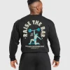 Gymshark T-shirts & Tops*Raise The Bar Long Sleeve T-Shirt Black