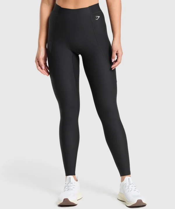 Gymshark Leggings | Leggings With Pockets*Raw Cut Leggings Black