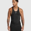 Gymshark Stringers*React Stringer Black