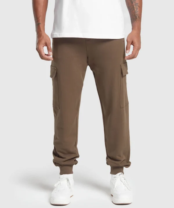 Gymshark Cargo Pants | Sweatsuits*Rest Day Essentials Cargo Joggers PennyBrown