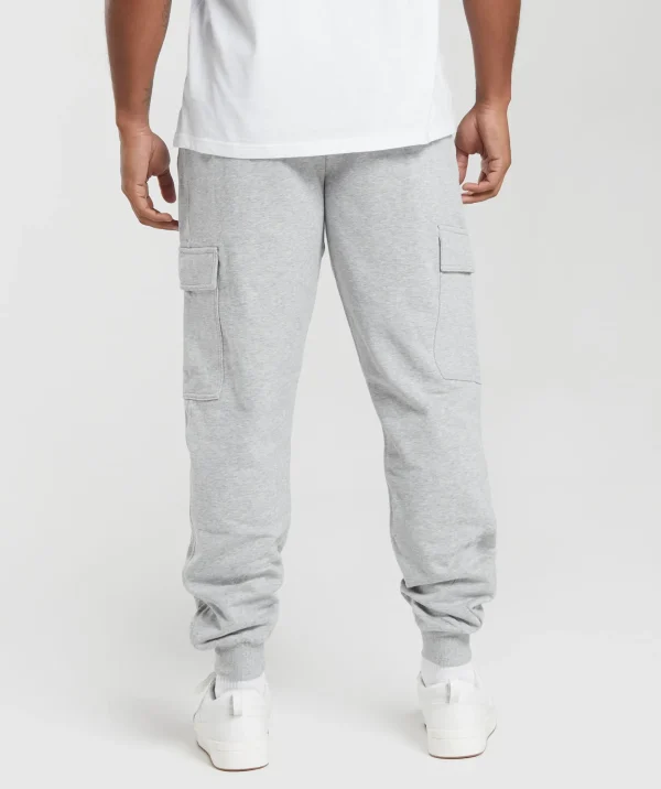 Gymshark Cargo Pants | Sweatsuits*Rest Day Essentials Cargo Joggers LightGreyCoreMarl