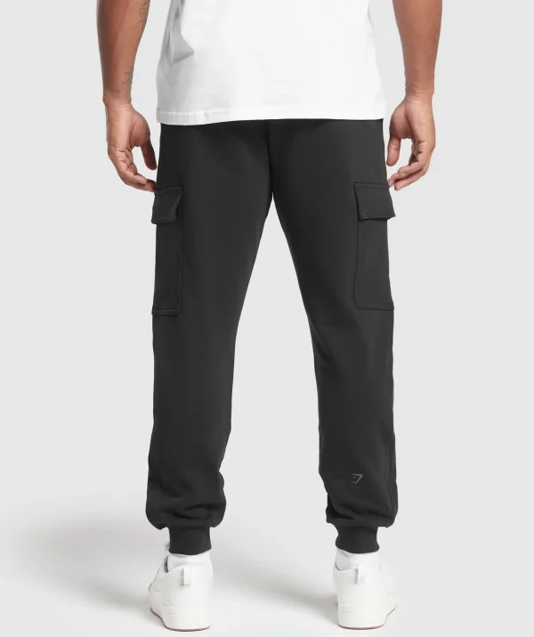 Gymshark Cargo Pants | Sweatsuits*Rest Day Essentials Cargo Joggers Black