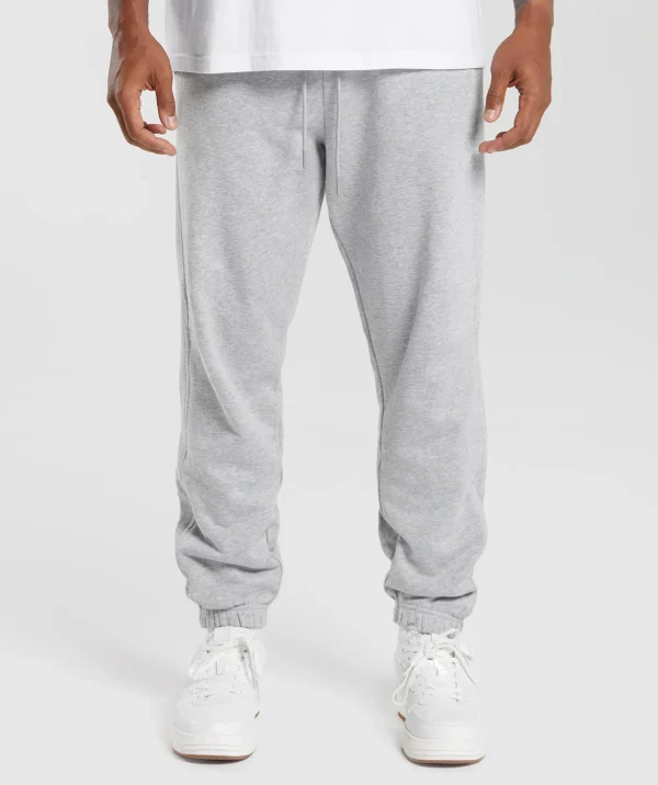 Gymshark Joggers & Sweatpants*Rest Day Essentials Joggers LightGreyCoreMarl