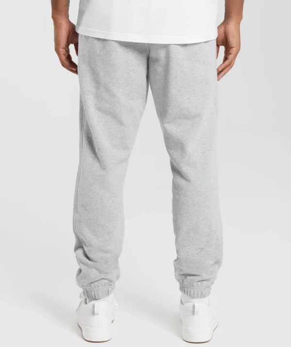 Gymshark Joggers & Sweatpants*Rest Day Essentials Joggers LightGreyCoreMarl