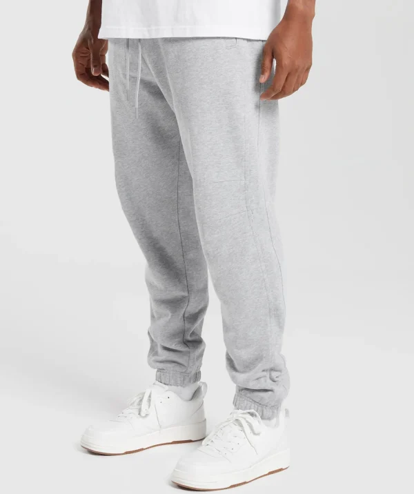 Gymshark Joggers & Sweatpants*Rest Day Essentials Joggers LightGreyCoreMarl