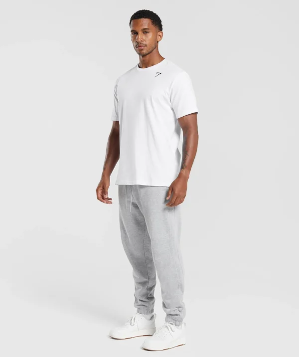 Gymshark Joggers & Sweatpants*Rest Day Essentials Joggers LightGreyCoreMarl