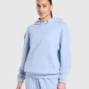 Gymshark Hoodies & Sweatshirts*Rest Day Sweats 2.0 Oversized Hoodie BlueMarl